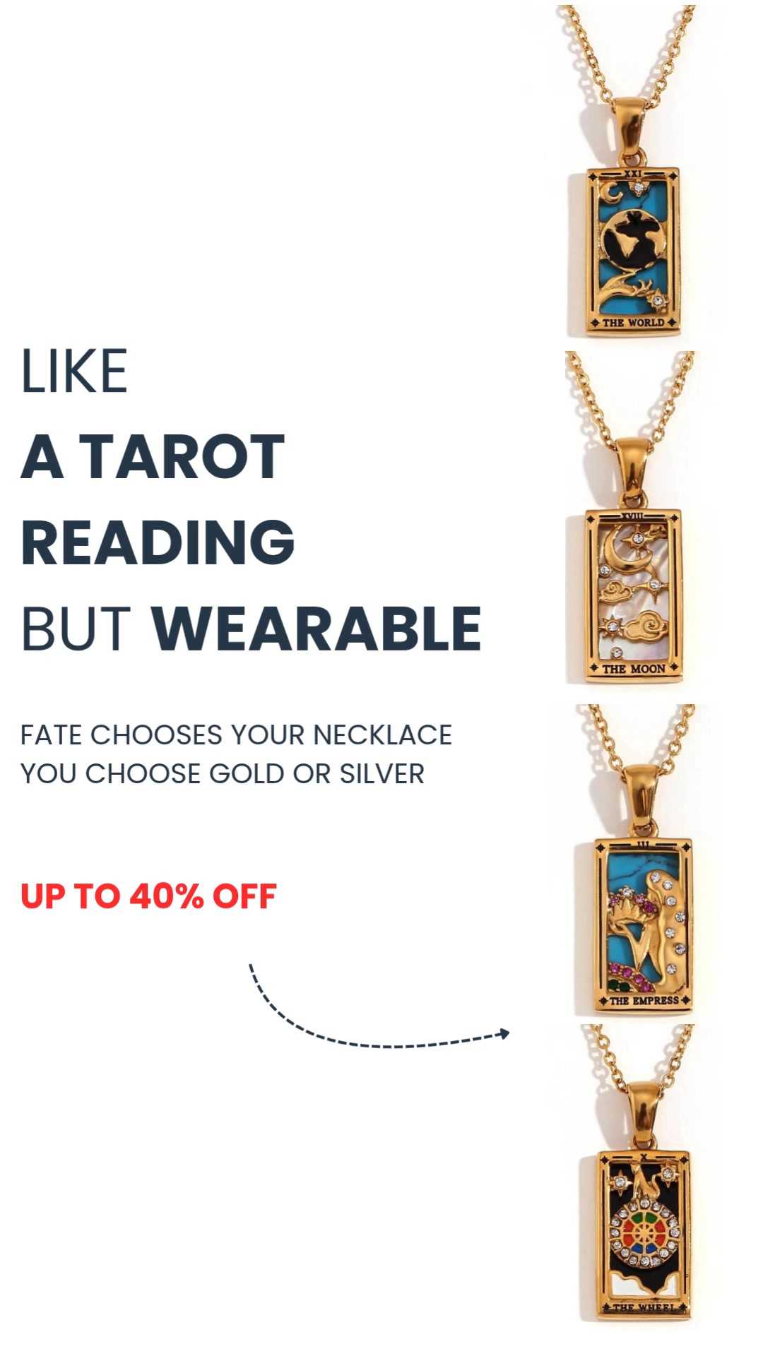 Moonwhim Facebook ad: Trust the symbol that finds you