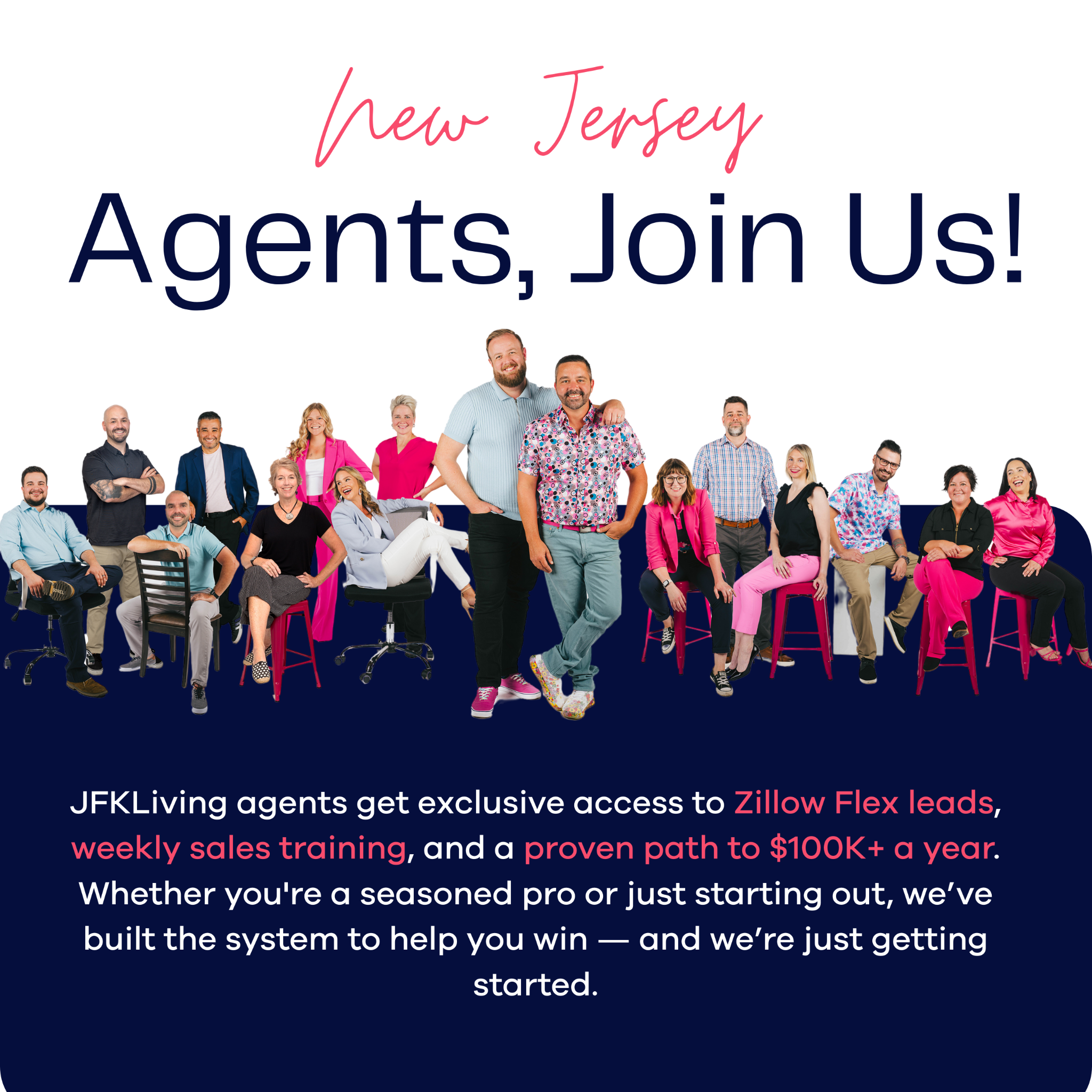 The JFKLiving Team Facebook ad