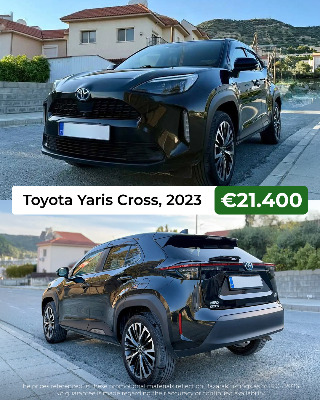 Bazaraki.com Cyprus Facebook ad