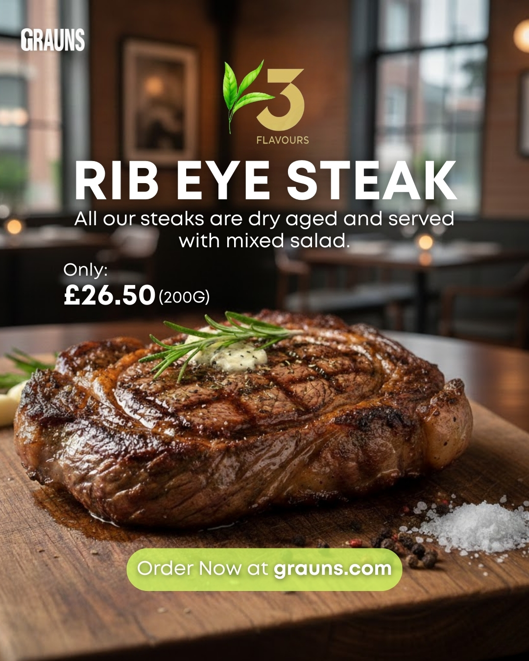 Grauns Facebook ad