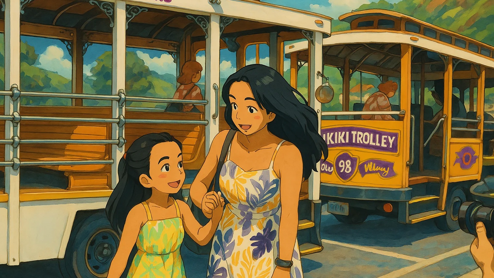 E Noa Corporation Facebook ad: Hop On, Explore Waikiki! Discover Oahu’s top attractions…