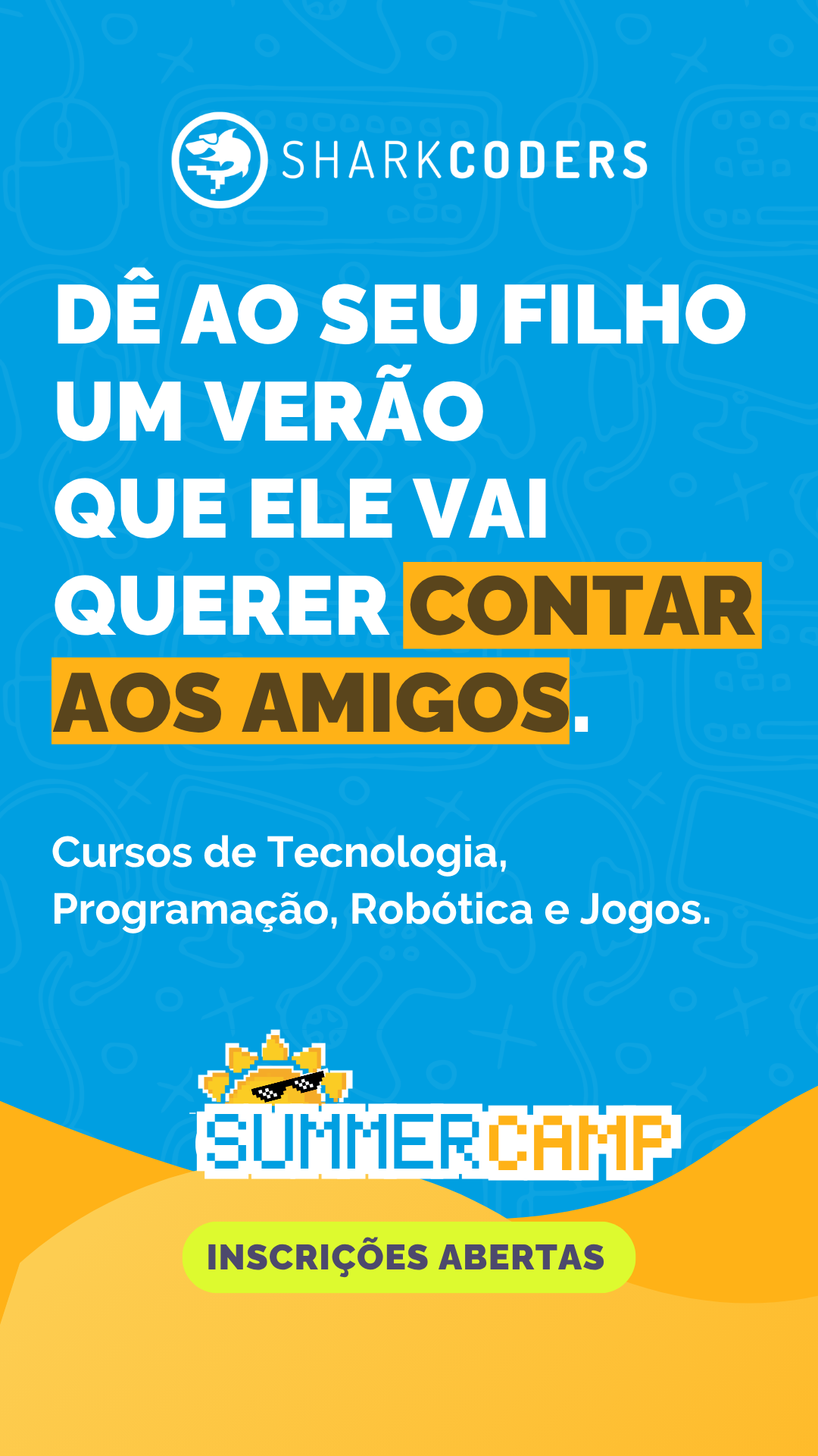 SHARKCODERS Facebook ad