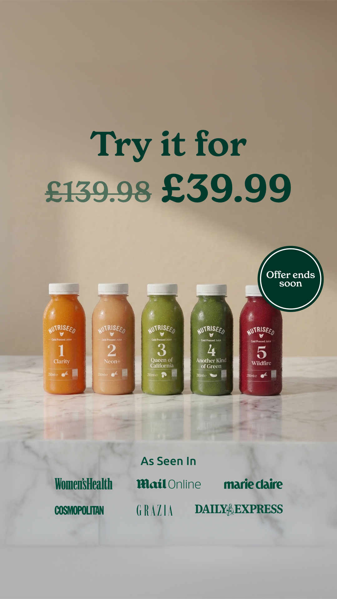 Nutriseed Facebook ad