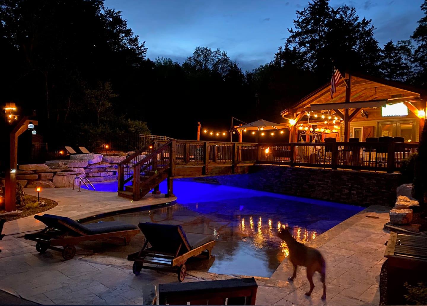 AMS General Contracting & Pool Construction Inc. Facebook ad: A premier residential custom design and pool builder…