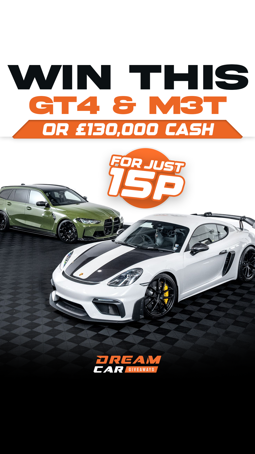 Dream Car Giveaways Facebook ad