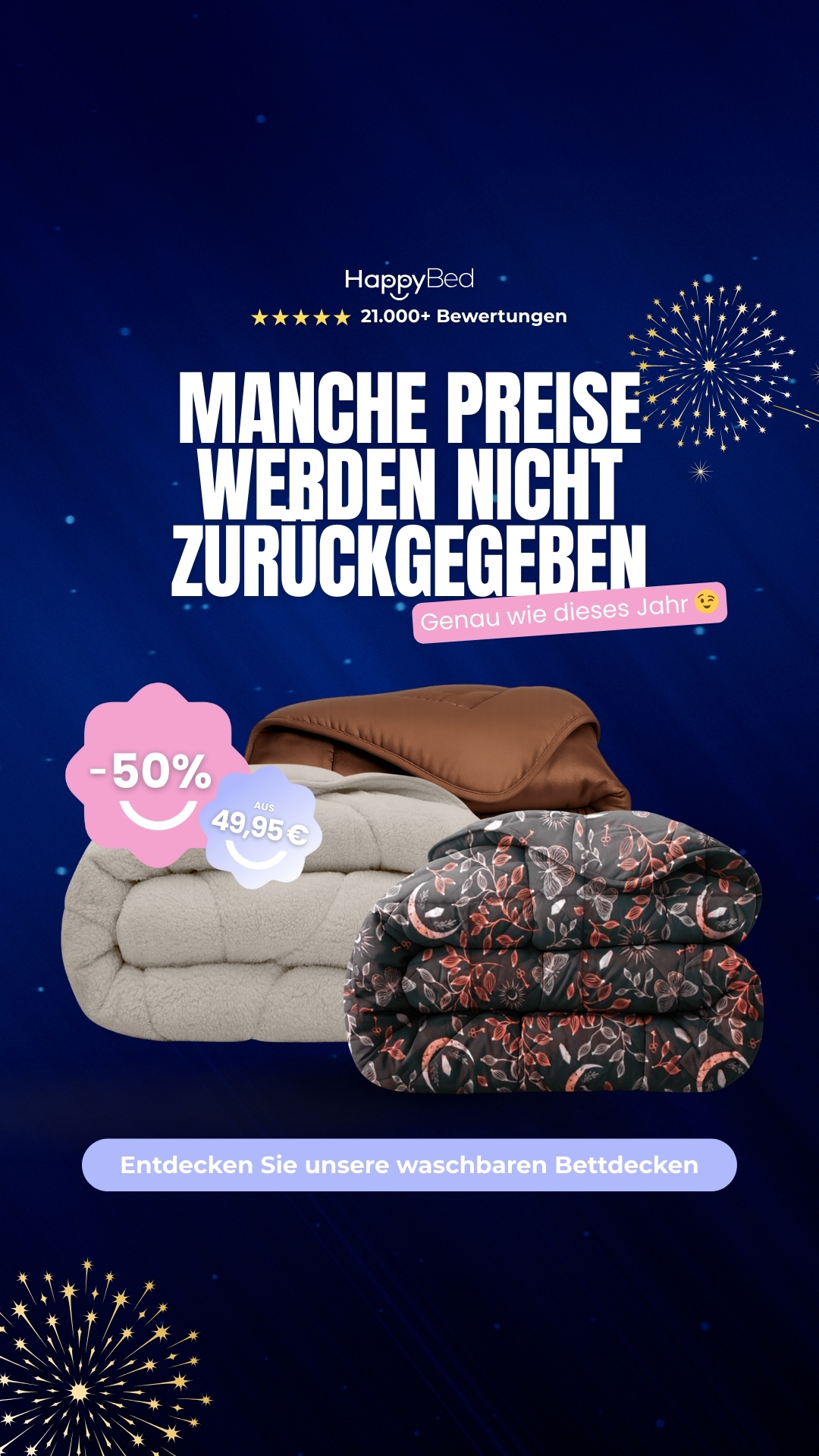 Thehappybed.de Facebook ad
