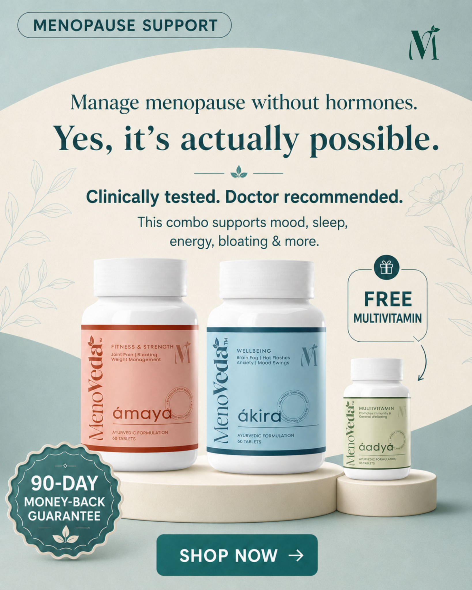 Menoveda Facebook ad