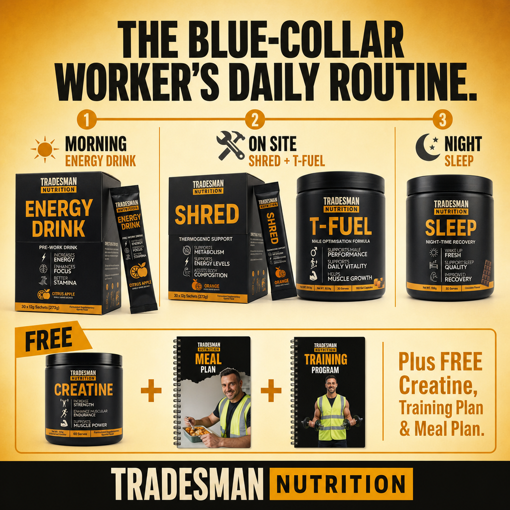 Tradesman Nutrition Facebook ad