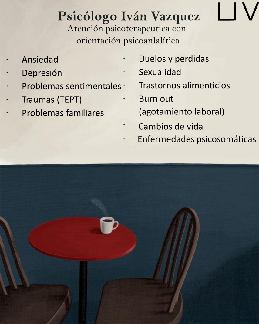 Psic. Luis Ivan Vazquez Facebook ad: Psicoterapia con el Psicólogo Iván Vázquez