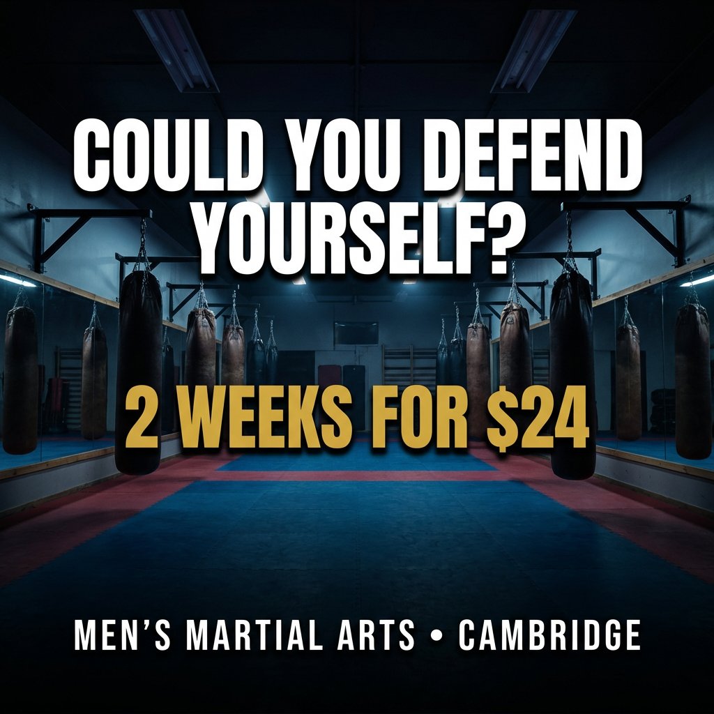 Boundless Martial Arts Facebook ad: 2 Weeks of Martial Arts Training, Just $24