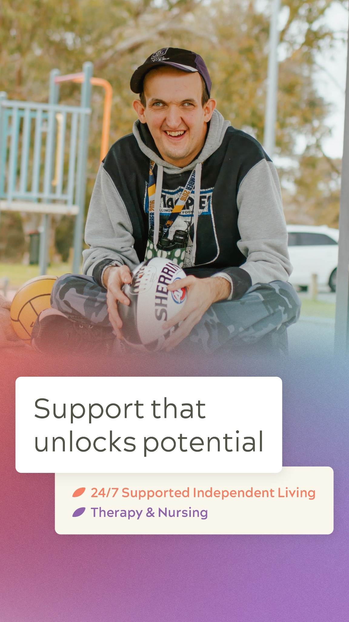 Nulsen Disability Services Facebook ad