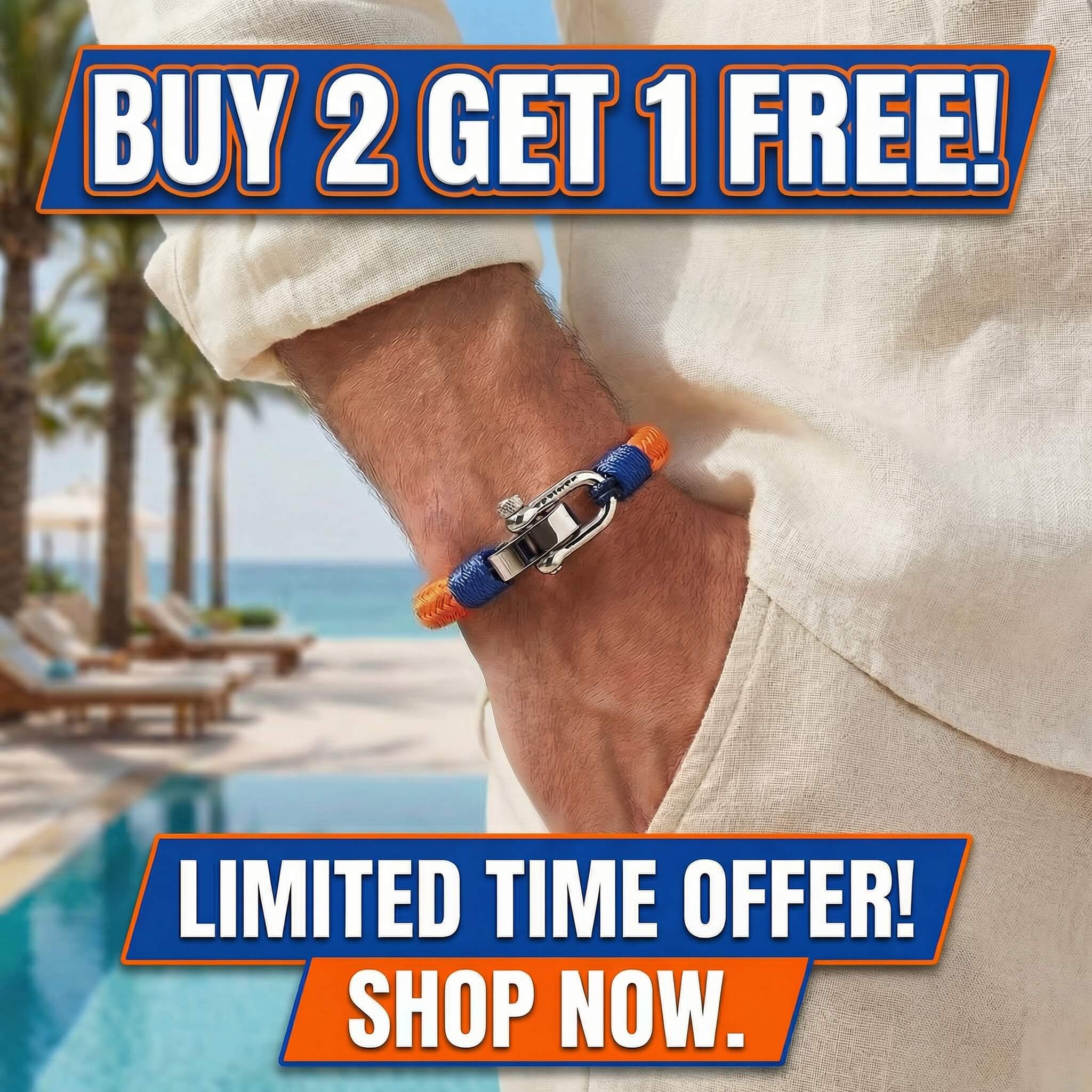 Caligio Facebook ad: Handmade Bracelet