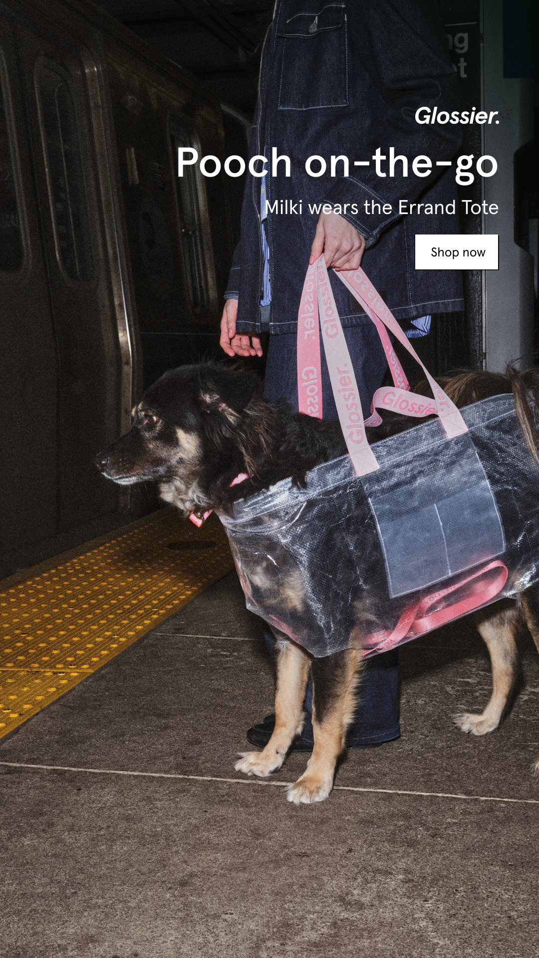 Glossier Facebook ad
