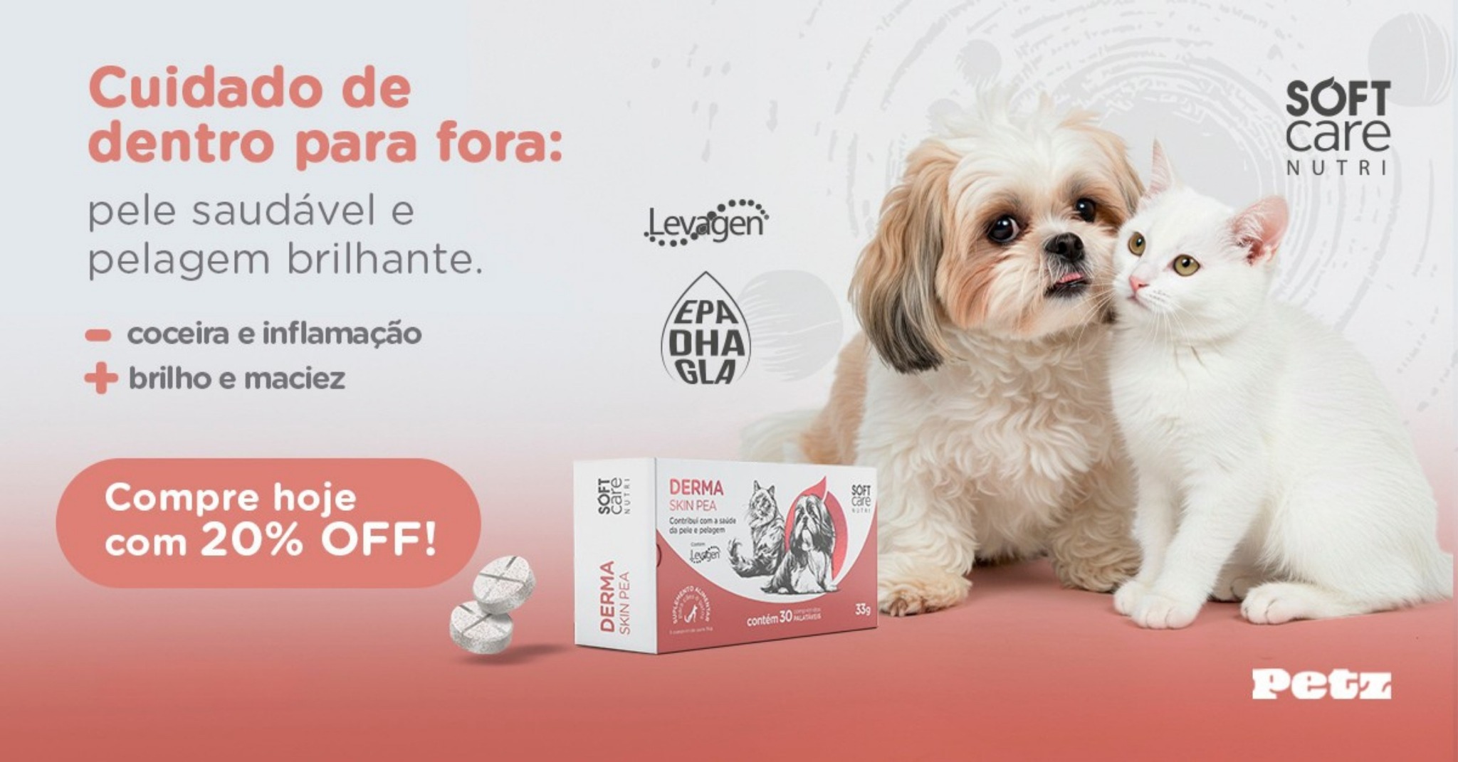 Soft Care Facebook ad: 20% OFF