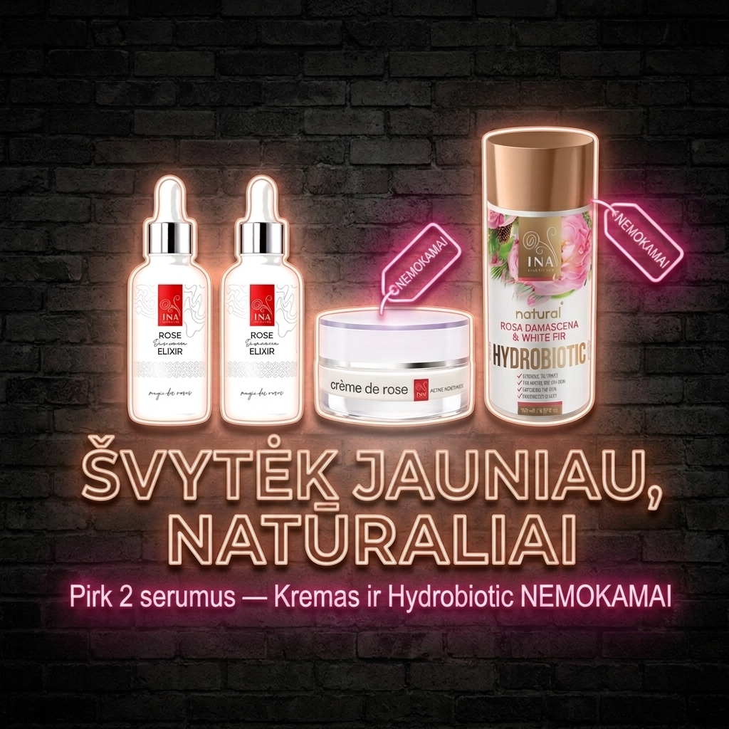 Šeimos Organinė Kosmetika - InaEssentials.lt Facebook ad