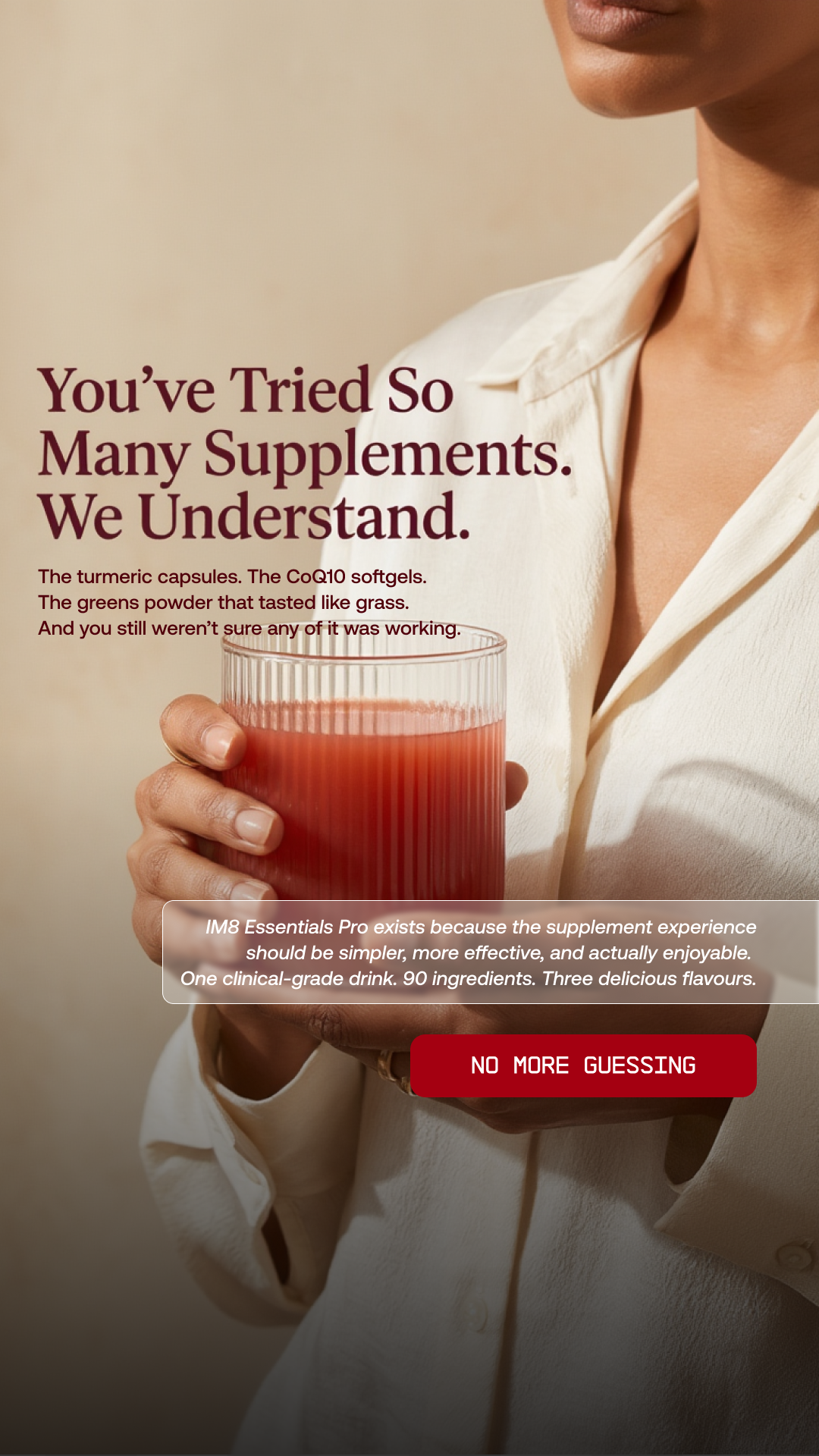 IM8 Health Facebook ad