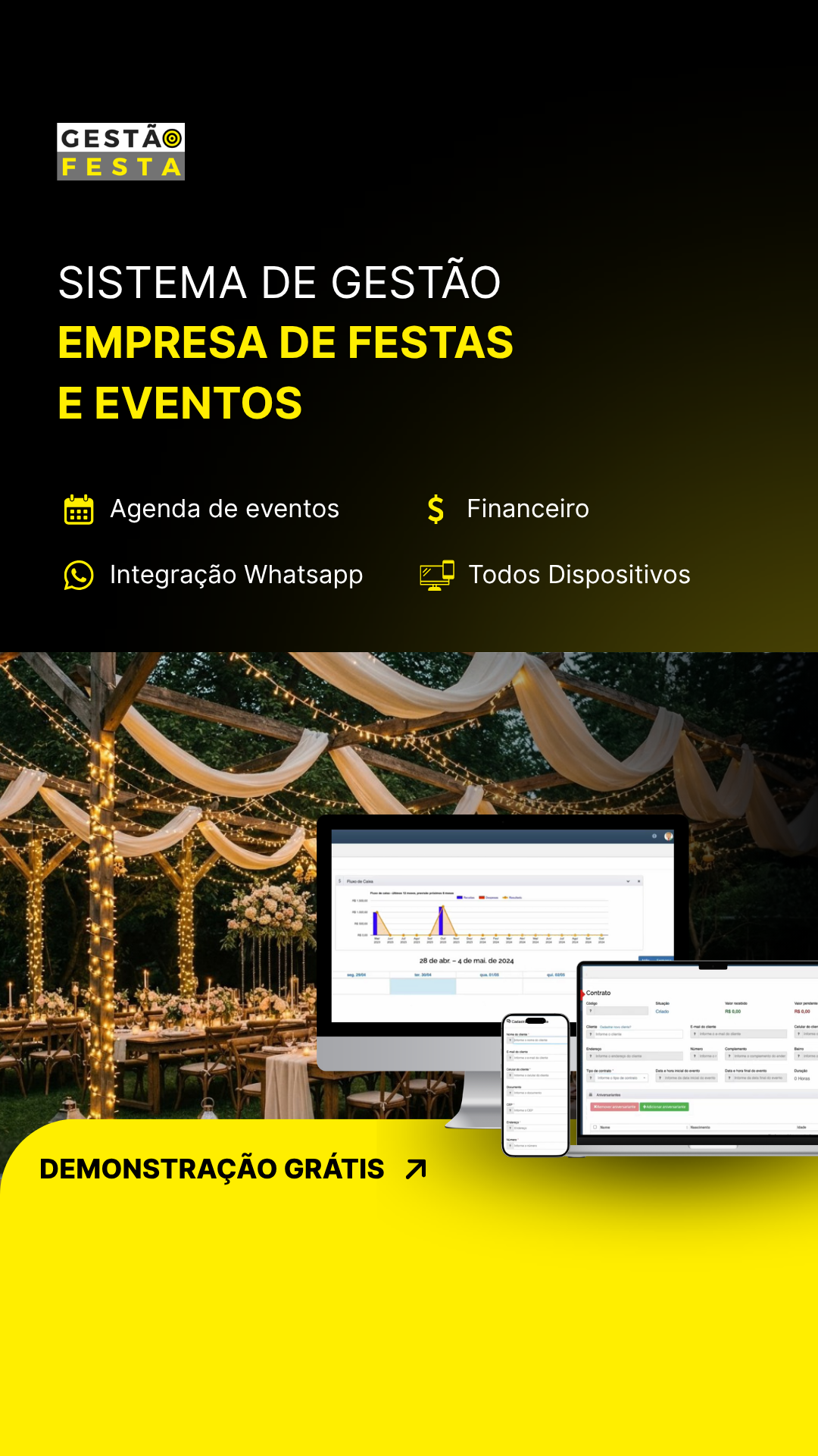 Gestão Festa Facebook ad