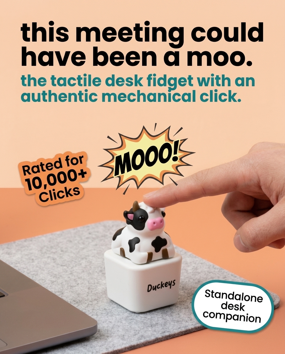 Duckeys Facebook ad: Mute The Mic. Click Mookey.
