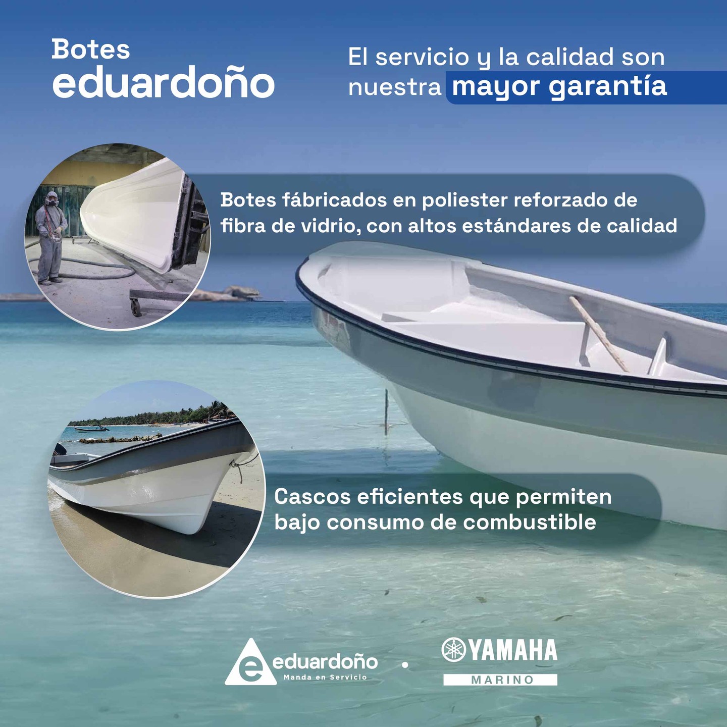 Eduardoño Facebook ad: La calidad y el servicio son nuestra mayor…