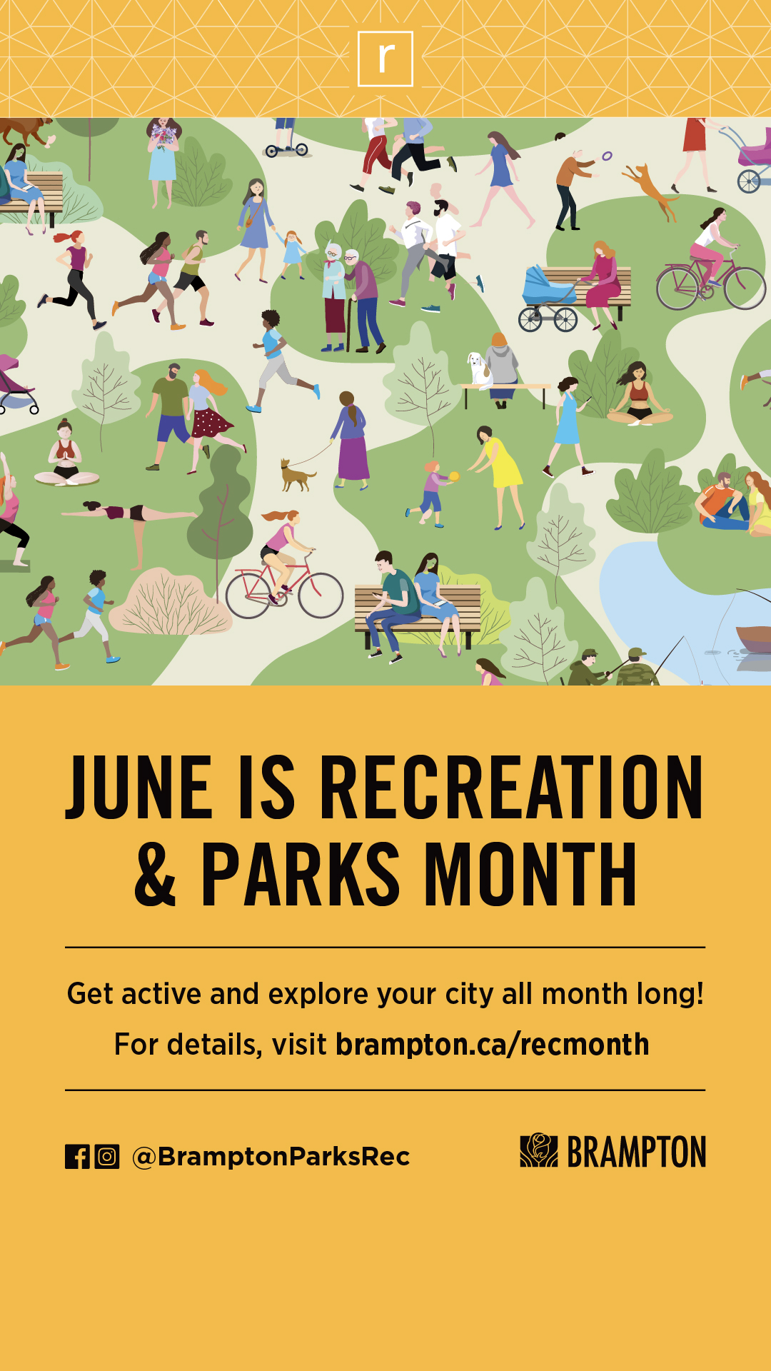 Brampton Parks & Recreation Facebook ad