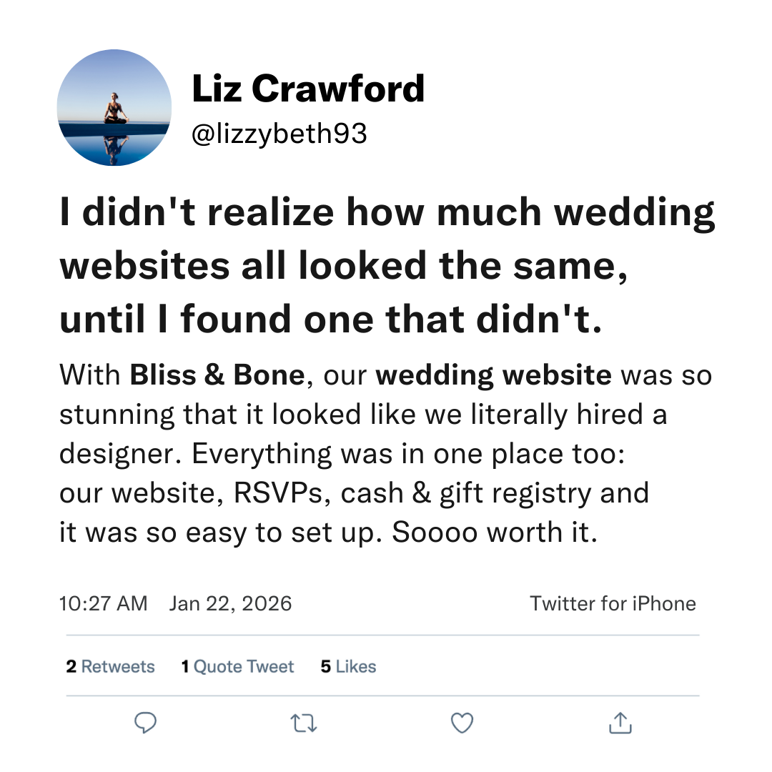 Bliss & Bone Facebook ad
