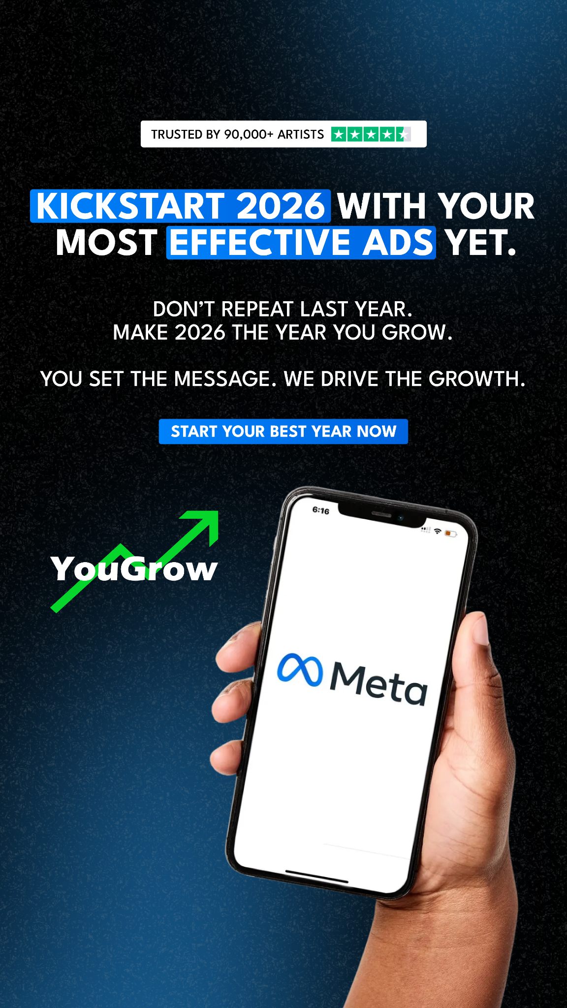 YouGrow Facebook ad