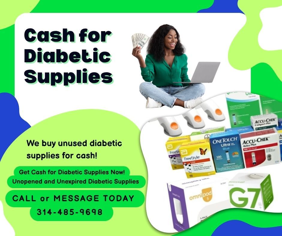 Central Diabetic Supply Cash Now Facebook ad: Call Or Text 314-485-9698 For A Quote Today!