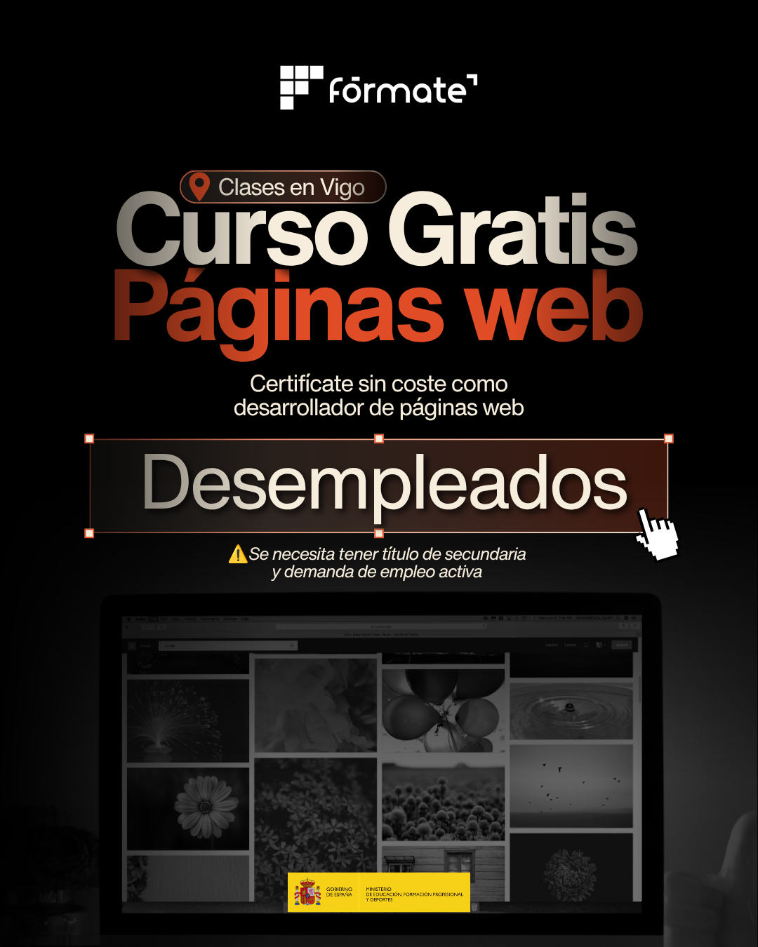 Fórmate.es Facebook ad from Jul 8, 2026