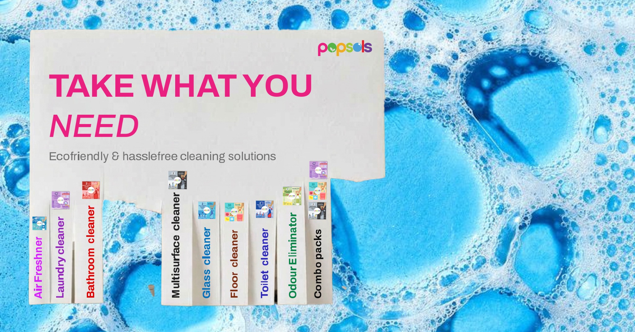 Popsols Cleaning Solutions Facebook ad from Mar 16, 2026
