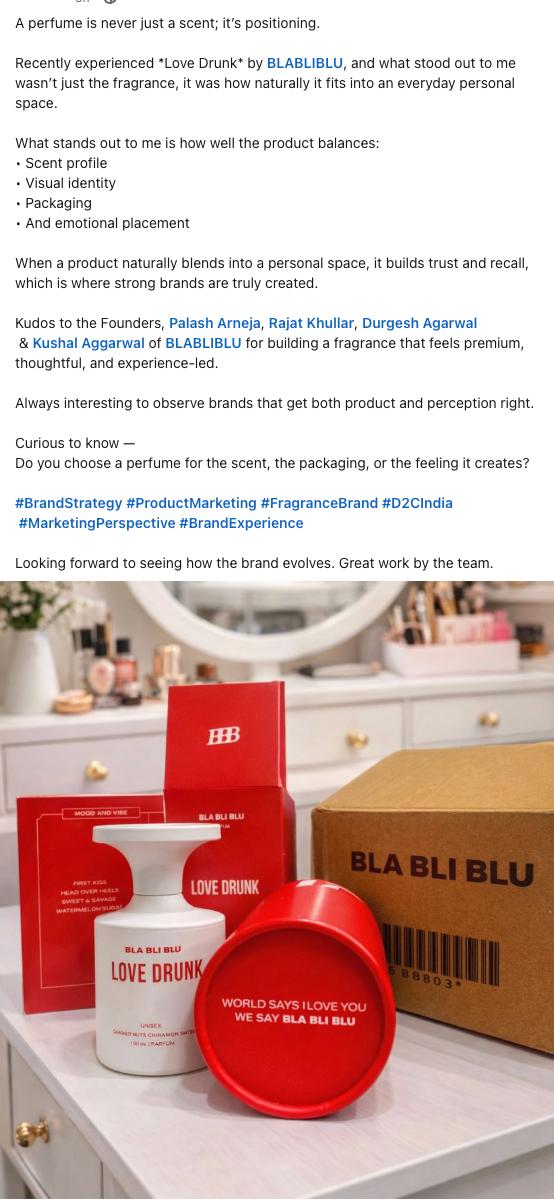 Me & Perfumes Facebook ad from Mar 30, 2026