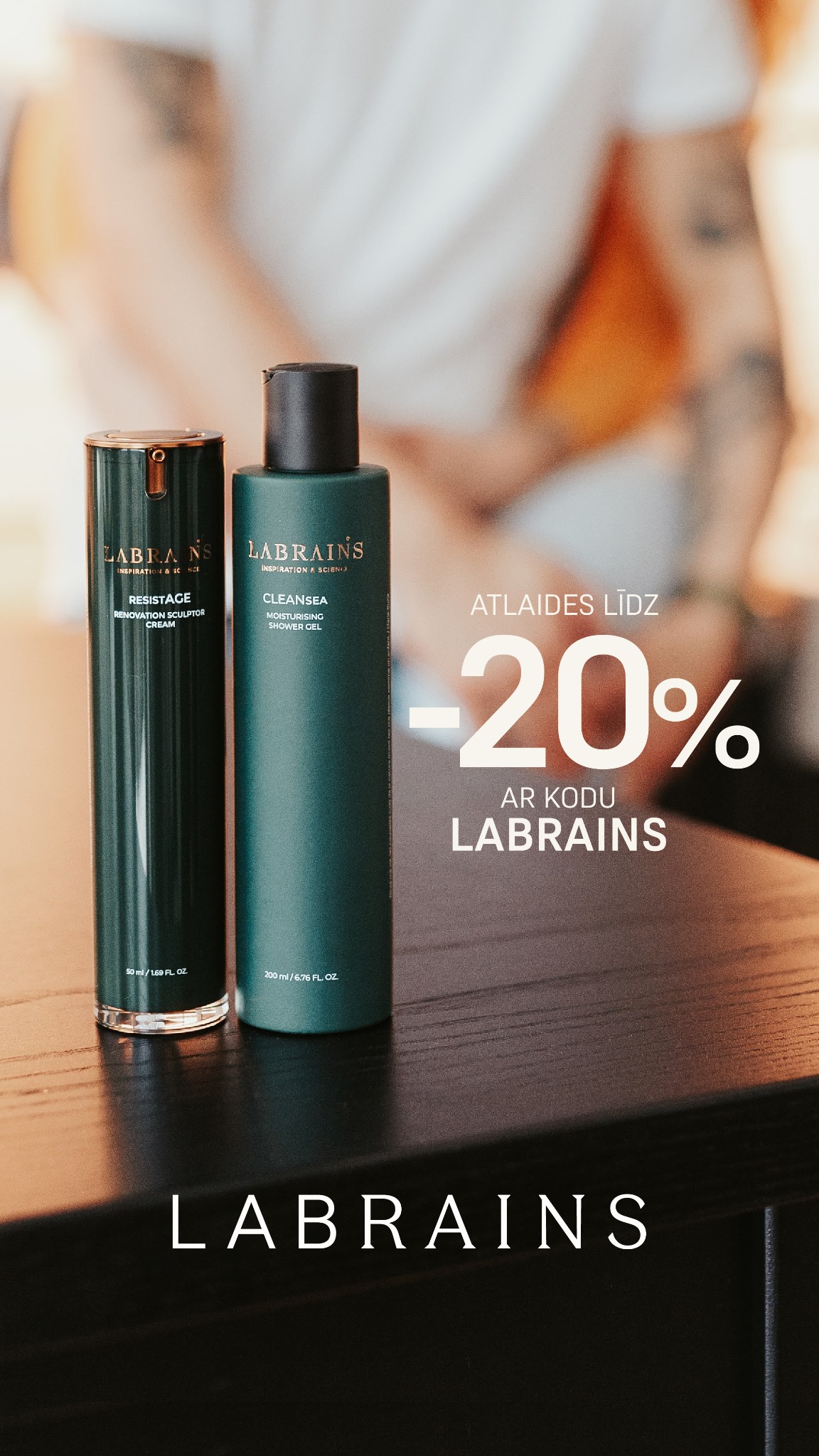 Labrains - Clean Beauty Premium Skincare Facebook ad