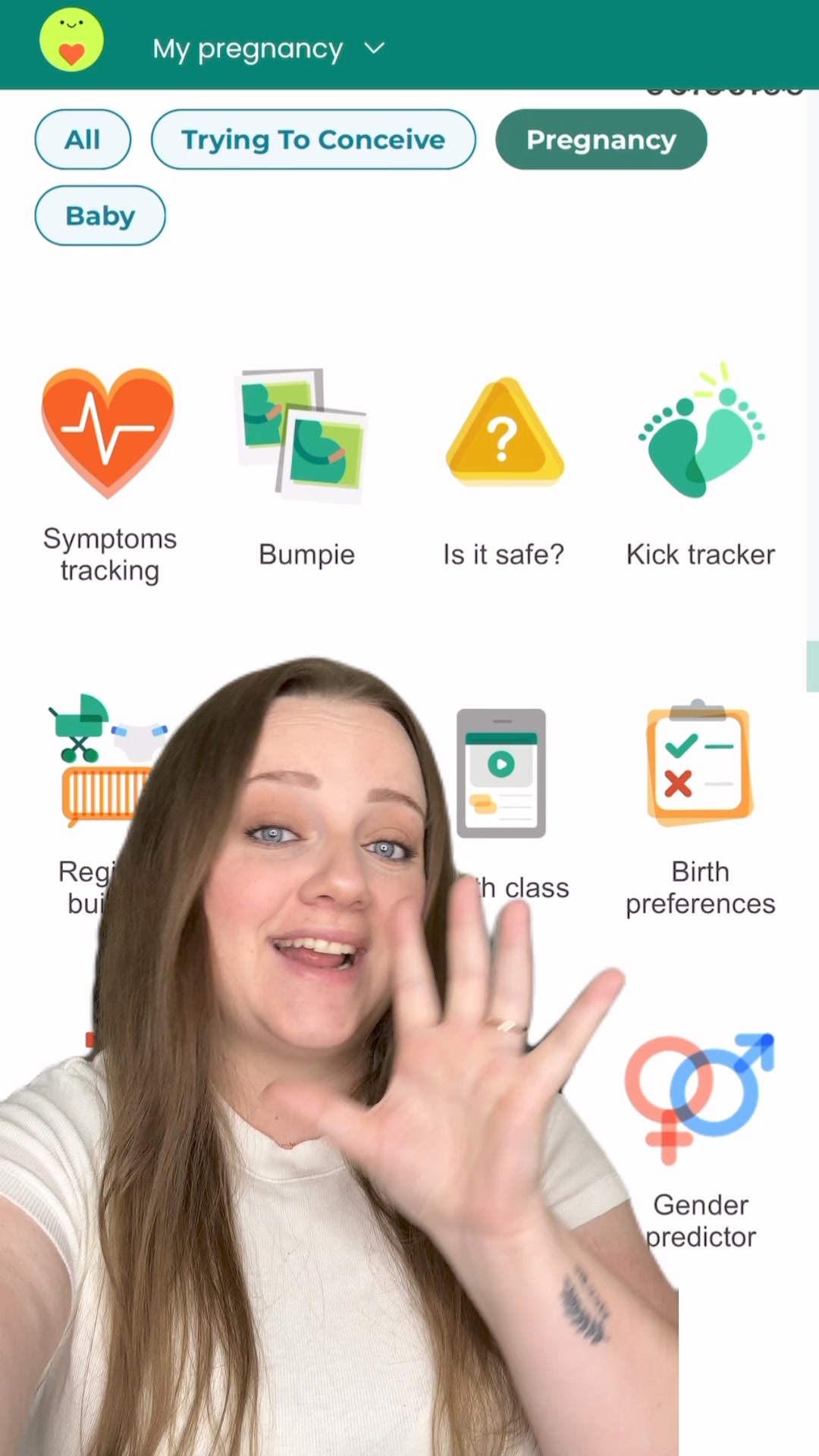 BabyCenter Facebook ad from Oct 23, 2025