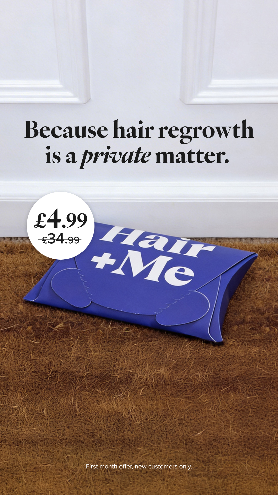 Hair + Me Facebook ad