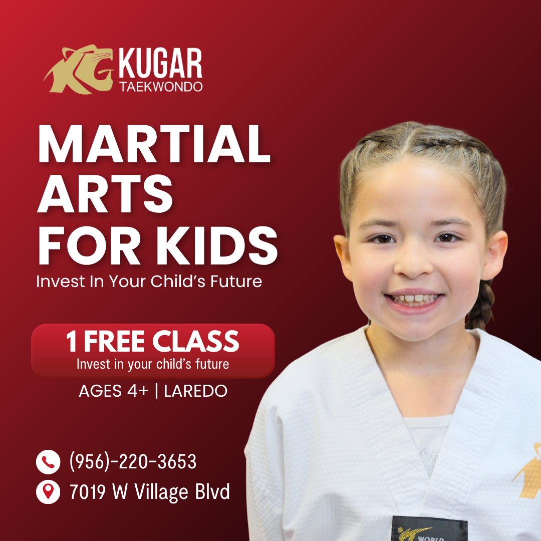 KuGar TaeKwonDo Facebook ad: Kids Martial Arts (Ages 4+) | Free Trial Pass