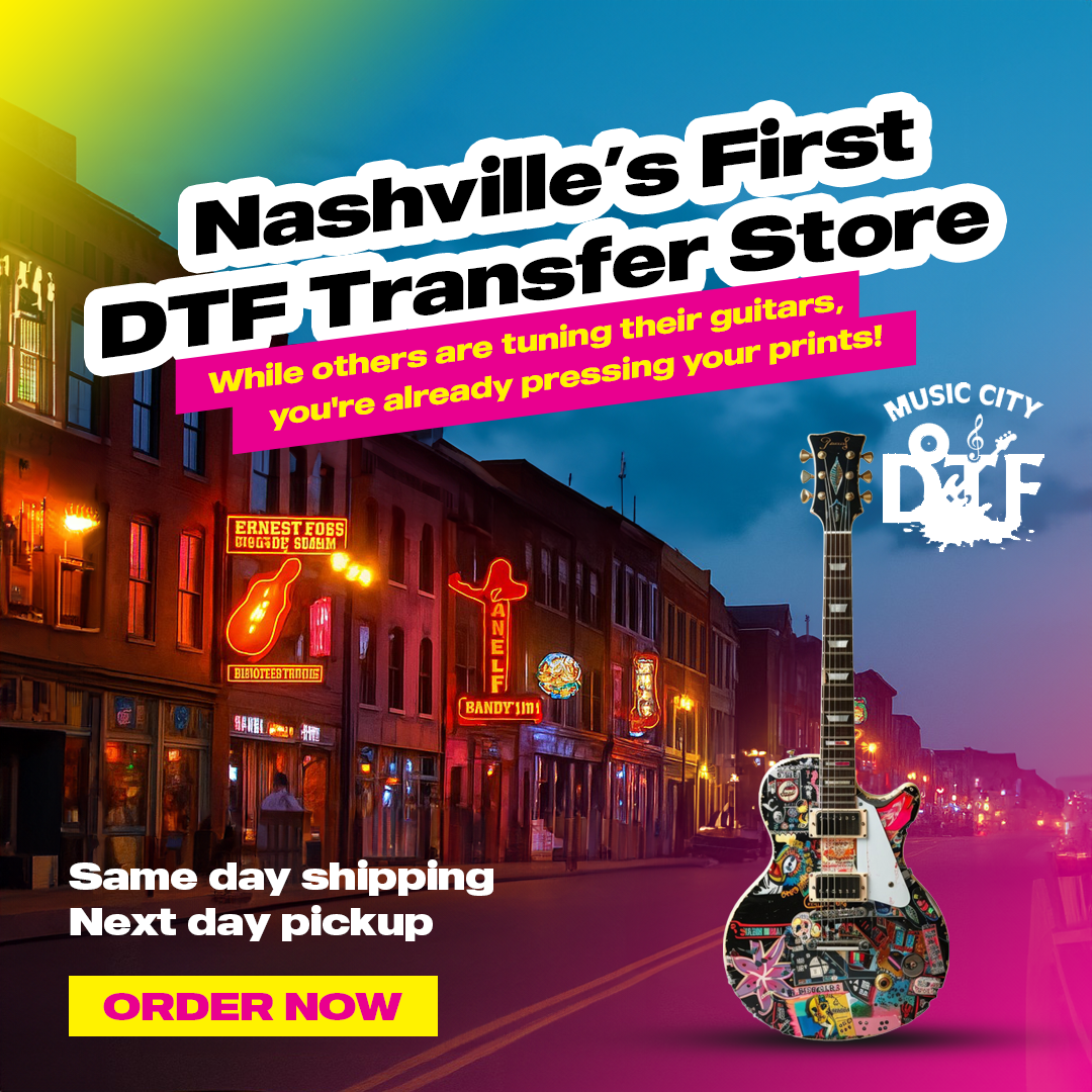 Music City Dtf Facebook ad: (4.7/5 from Customer Reviews)