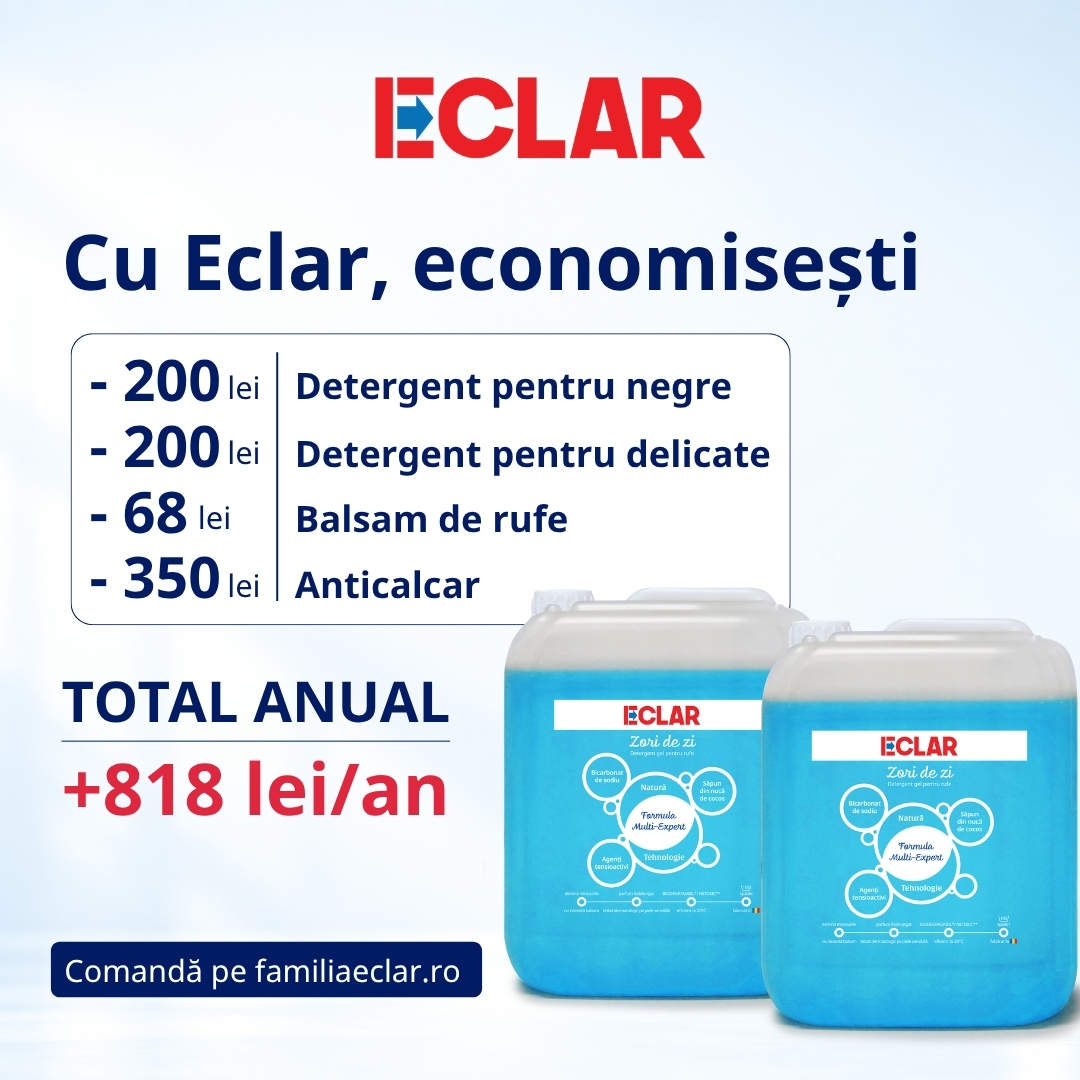 Familia ECLAR Facebook ad: Fabrica de detergent cu bicarbonat de sodiu | ECLAR