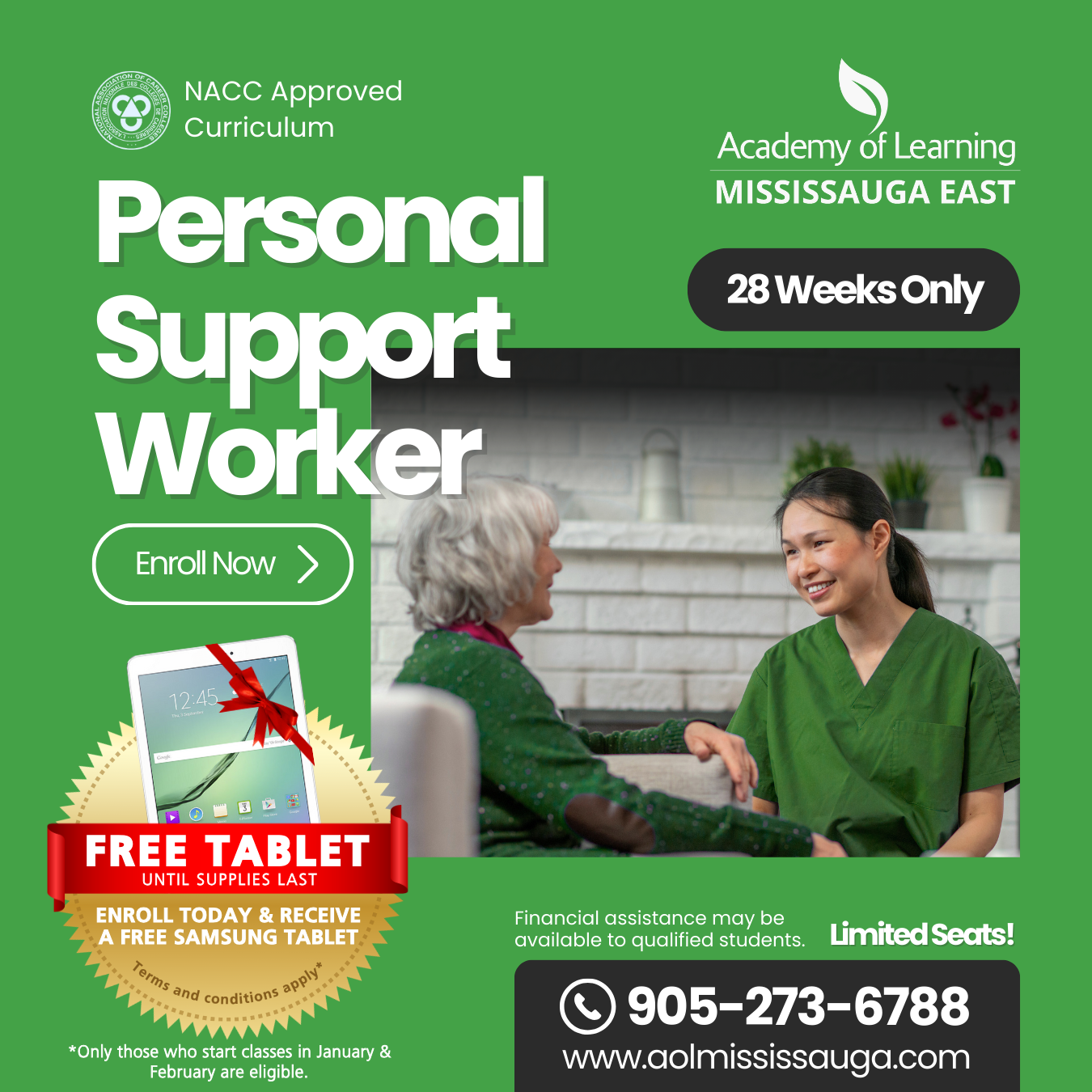 Academy of Learning Career College, Mississauga Facebook ad
