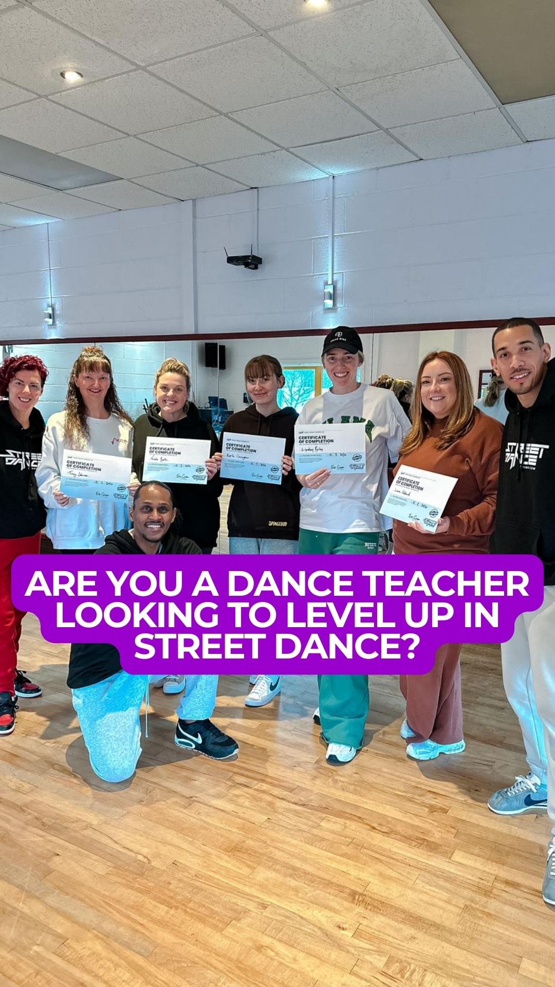 Street Dance Training Facebook ad from Feb 7, 2026