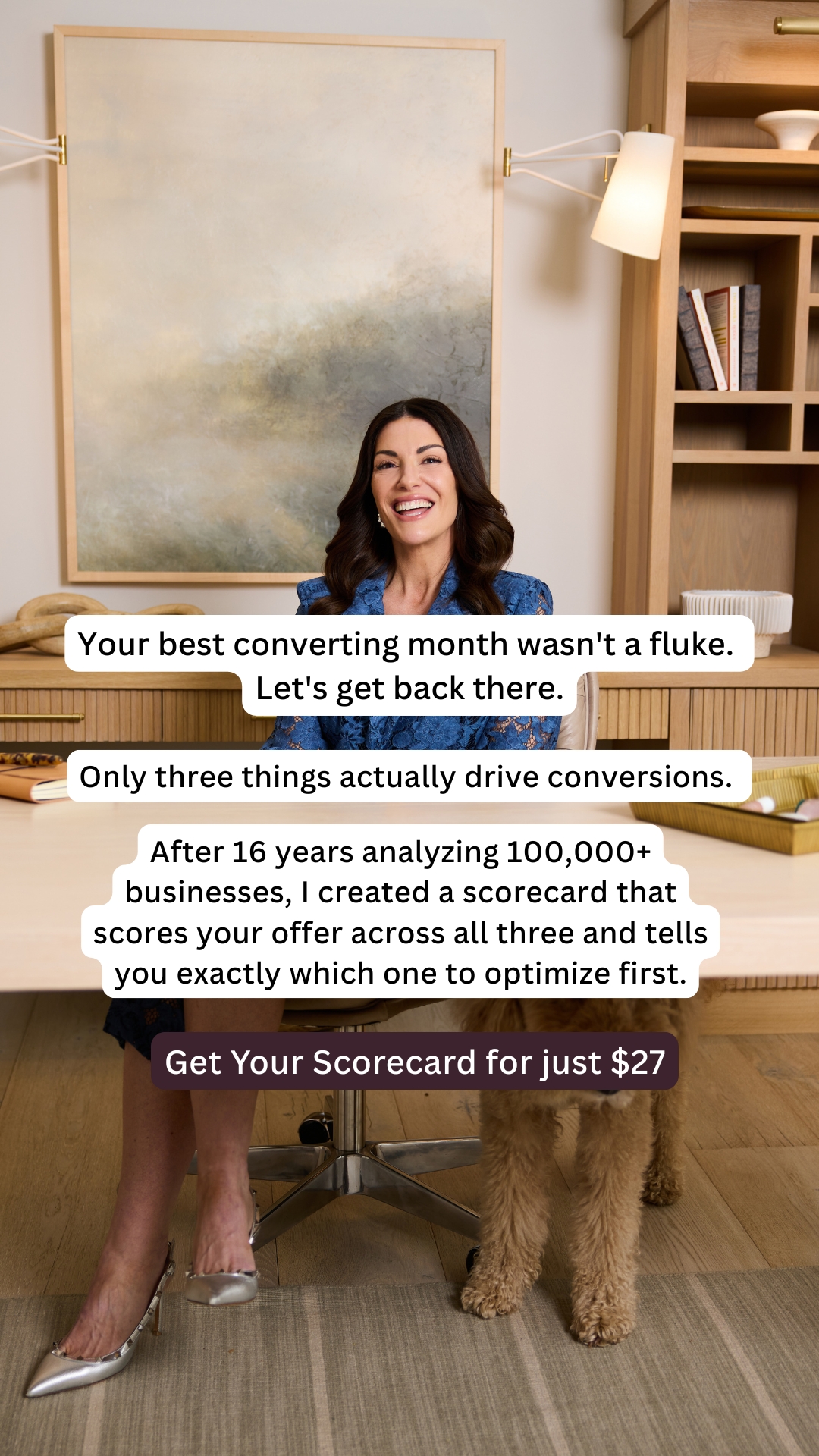 Amy Porterfield Facebook ad