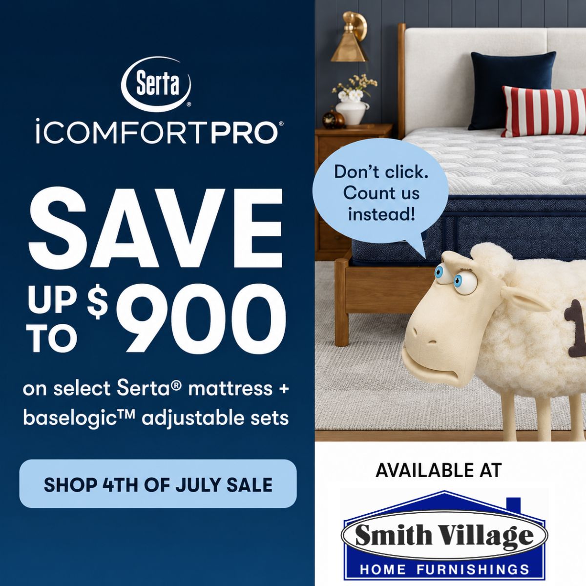 Smith Village Home Furnishings Facebook ad