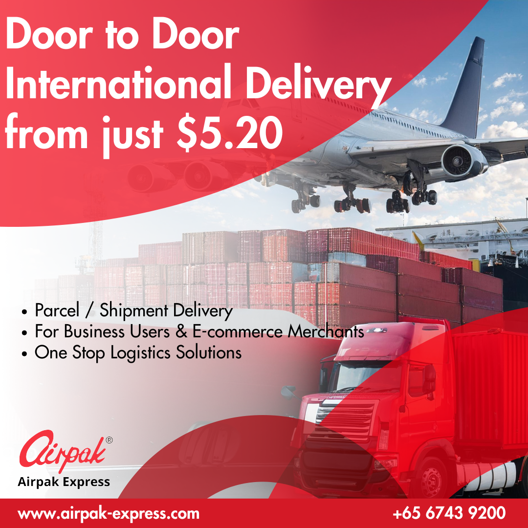Airpak Express SG Facebook ad: Singapore to USA Shipping