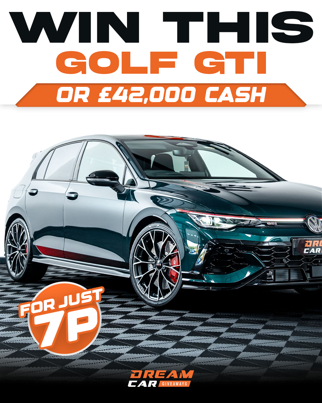 Dream Car Giveaways Facebook ad