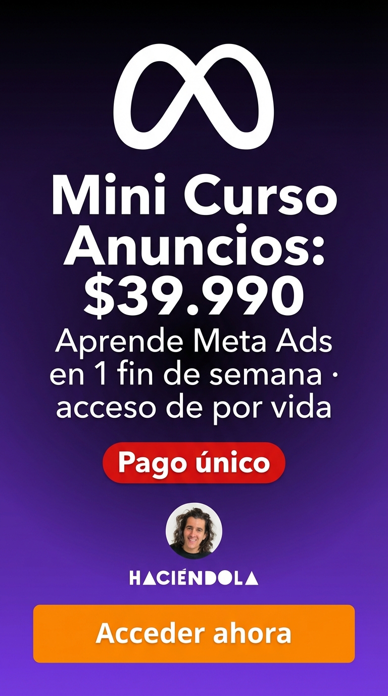 Haciendola Facebook ad