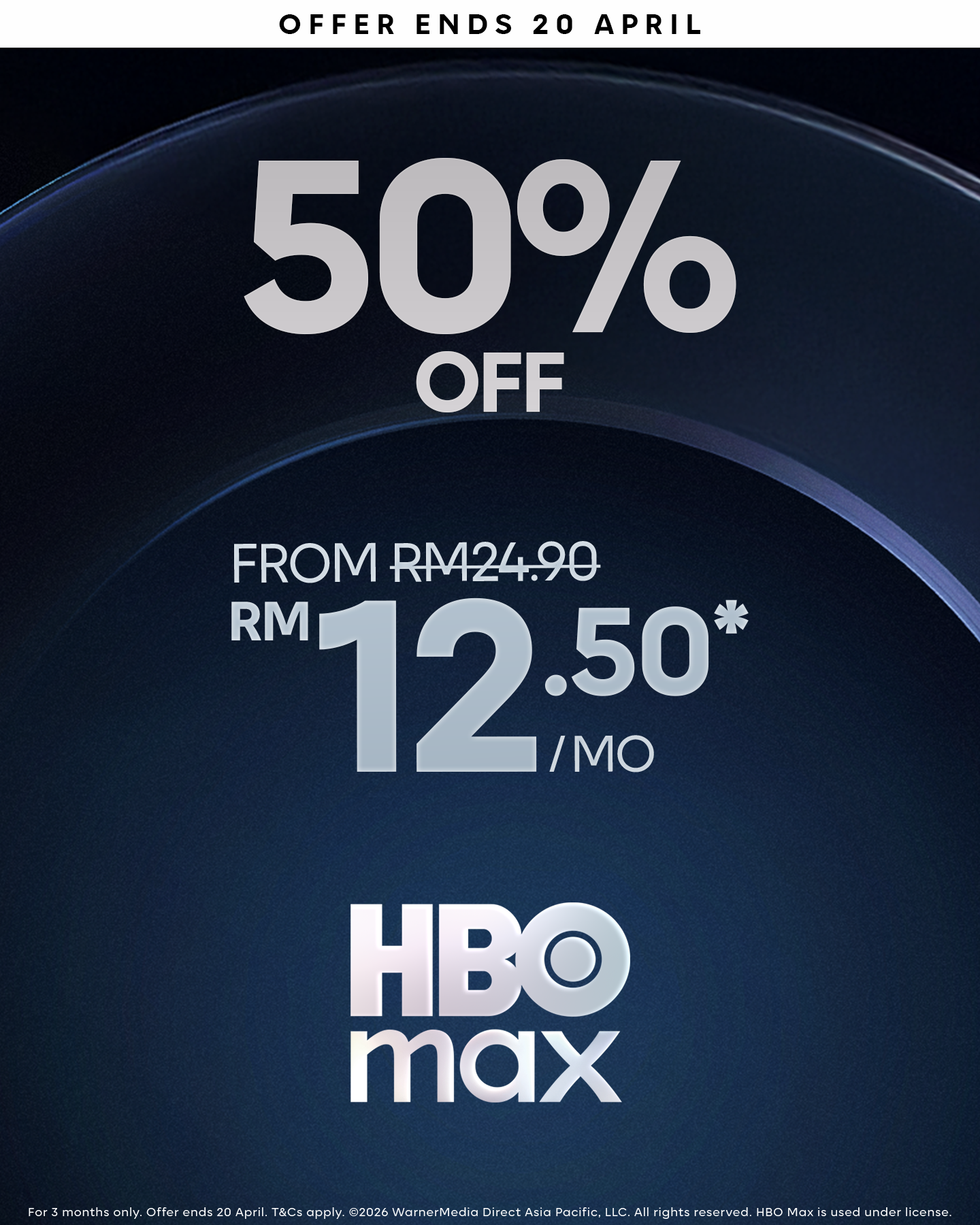 HBO Max Facebook ad