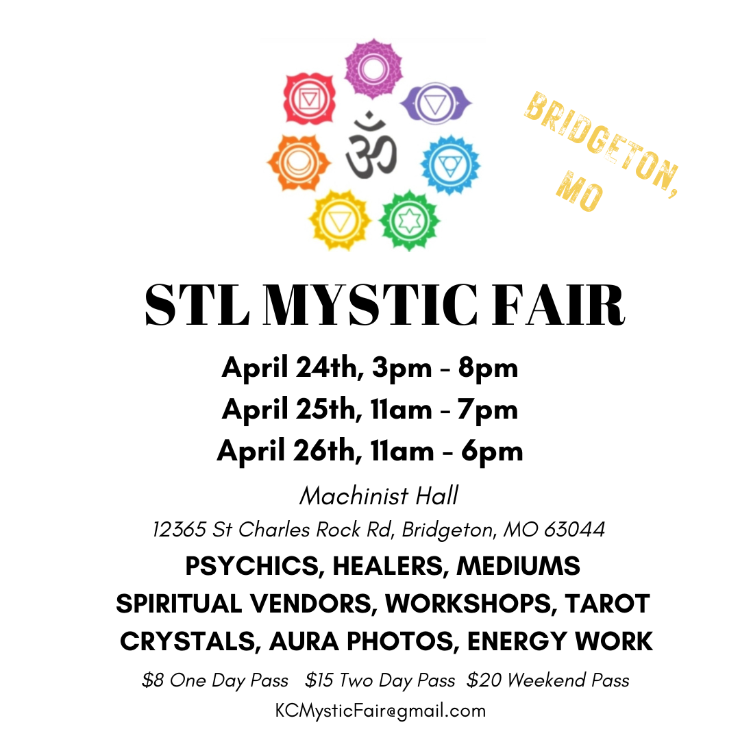 Empowered Healing KC Facebook ad: STL Mystic Fair