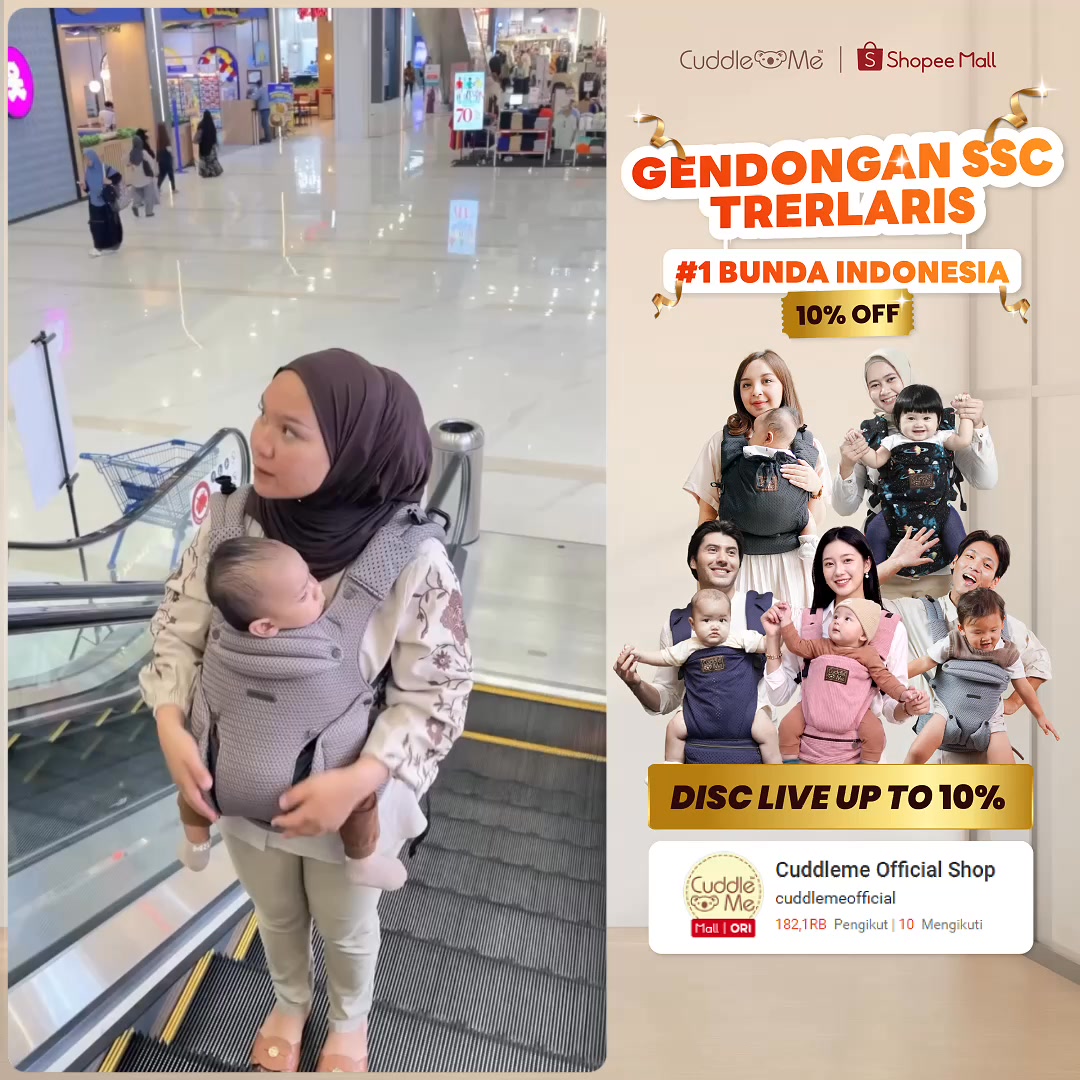 CuddleMe Indonesia Facebook ad: Rekomendasi 𝐆𝐞𝐧𝐝𝐨𝐧𝐠𝐚𝐧 𝐁𝐚𝐲𝐢 𝐘𝐚𝐧𝐠 𝐀𝐦𝐚𝐧…