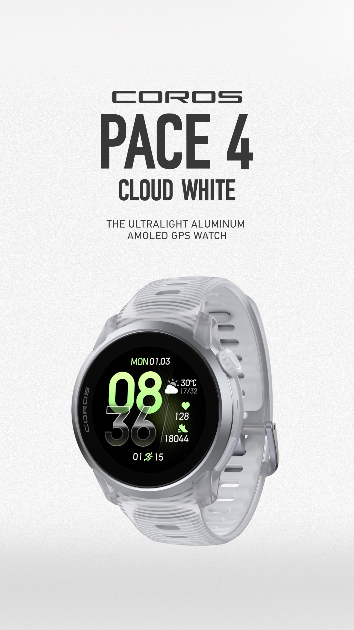 COROS Facebook ad: Buy COROS PACE 4 ALUMINUM | The premium AMOLED GPS Sport…