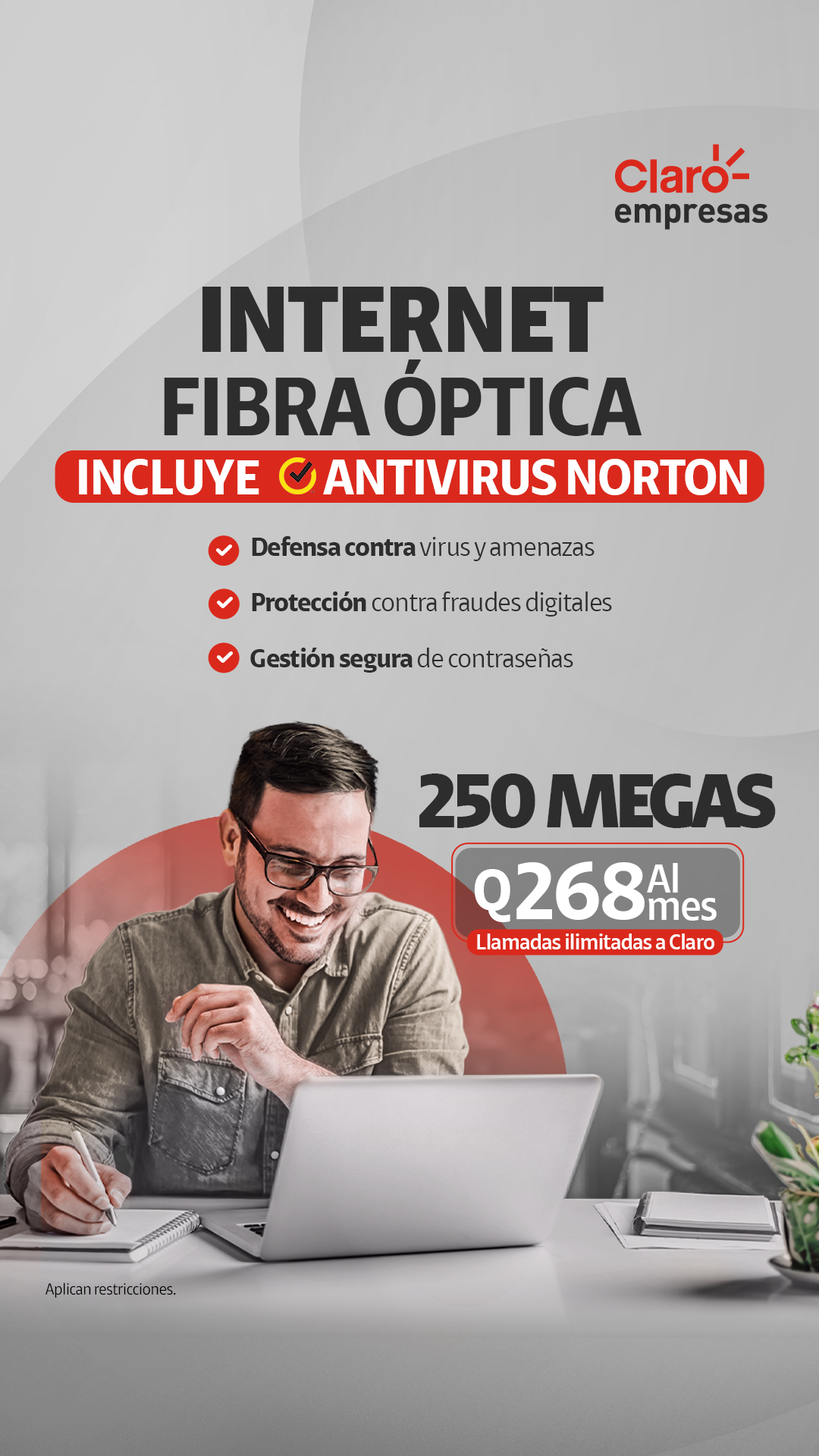 Claro Guatemala Facebook ad