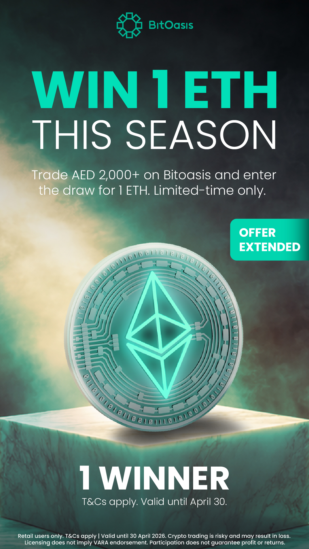 BitOasis Facebook ad