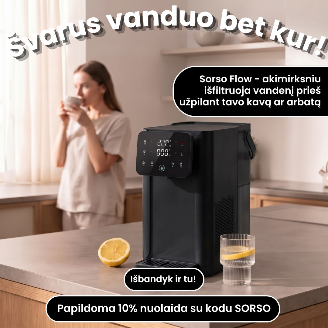Kavos Draugas Lietuva Facebook ad: Sutaupykite iki -31% + Kodas: Sorso!